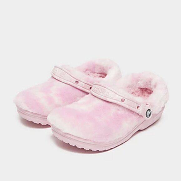 Crocs Classic Fur Sure clogs in pink - Picture 3 of 13
